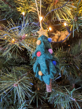 Load image into Gallery viewer, Felt Colourful Christmas Tree Christmas Decoration
