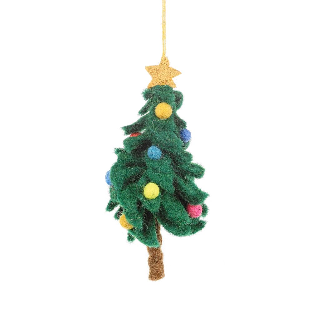 Felt Colourful Christmas Tree Christmas Decoration