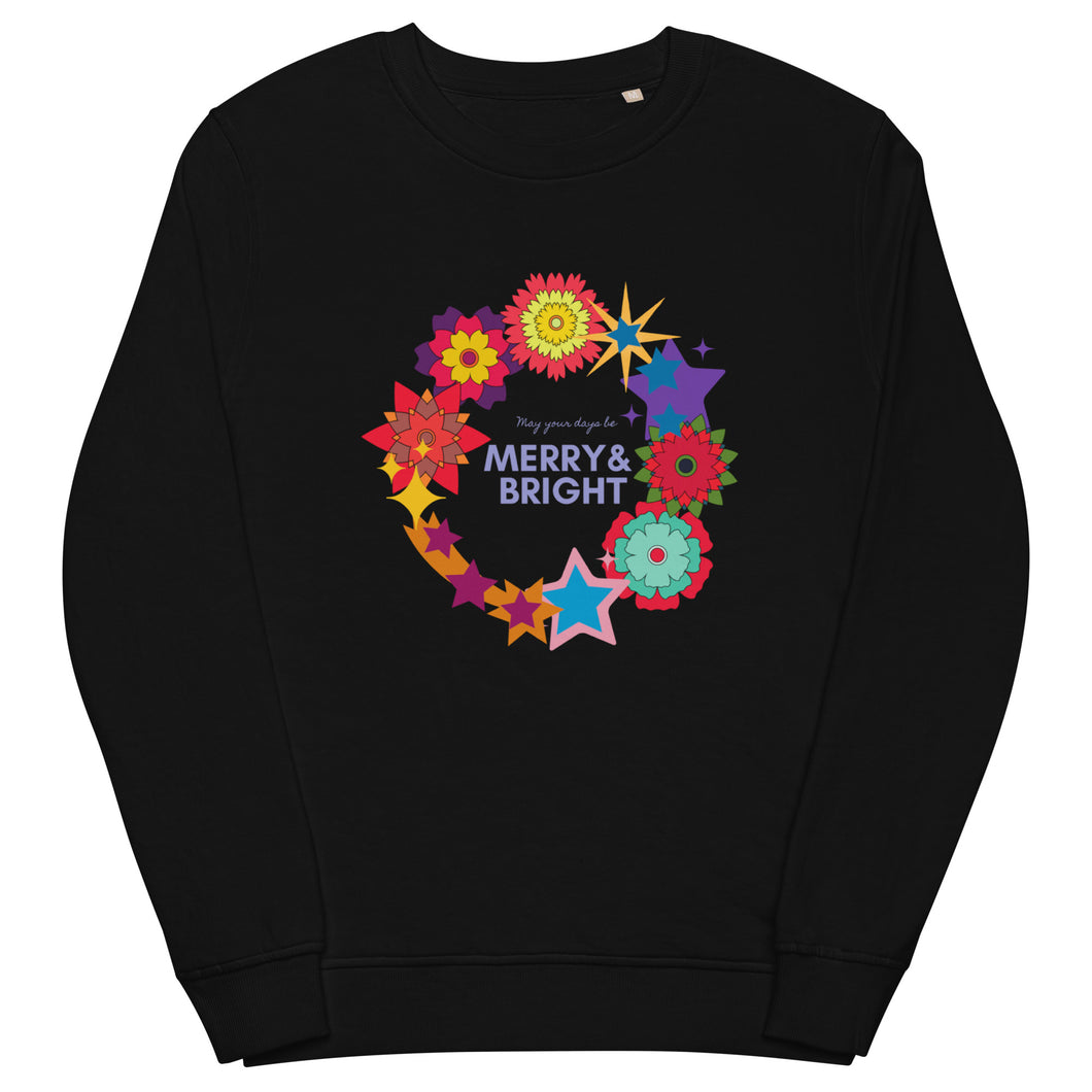 Merry and bright Christmas jumper - unisex