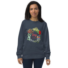 Load image into Gallery viewer, Joy to the world native wreath Christmas jumper - unisex
