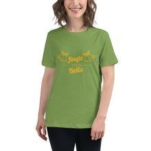 Load image into Gallery viewer, Jingle Your Bells Women&#39;s charity Christmas t-shirt
