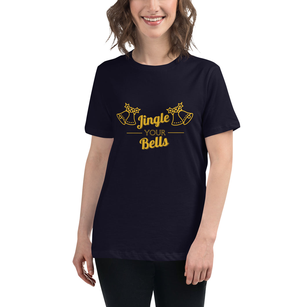 Jingle Your Bells Women's charity Christmas t-shirt