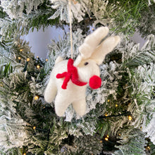 Load image into Gallery viewer, Rudolph reindeer felt christmas tree decoration
