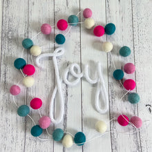 Load image into Gallery viewer, Felt garland - Joy - Joy Homewares
