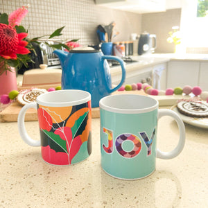 Tropical Christmas mug - Joy Homewares