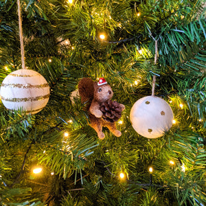 Star the Squirrel Christmas Tree Ornament - Joy Homewares