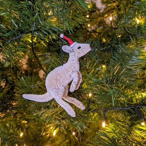 Kandy Kangaroo Christmas Tree Ornament