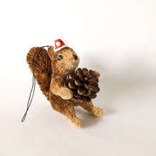 Load image into Gallery viewer, Star the Squirrel Christmas Tree Ornament - Joy Homewares
