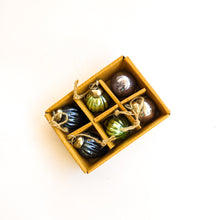 Load image into Gallery viewer, Camilla Mercury Glass Mini Baubles (Box of 6) - Joy Homewares
