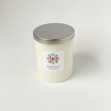 Load image into Gallery viewer, White candle jar in vanilla spice fragrance
