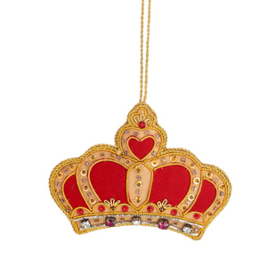 Royal Crown Zari hanging tree decoration