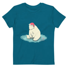 Load image into Gallery viewer, Polar Pals organic cotton kids Christmas t-shirt - Joy Homewares
