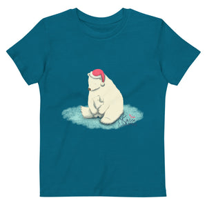 Polar Pals organic cotton kids Christmas t-shirt - Joy Homewares