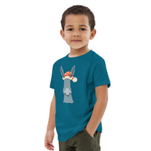 Load image into Gallery viewer, Dancer the Christmas donkey organic cotton kids t-shirt - Joy Homewares
