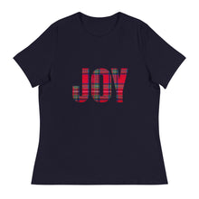 Load image into Gallery viewer, Joy classic tartan women&#39;s t-shirt - Joy Homewares
